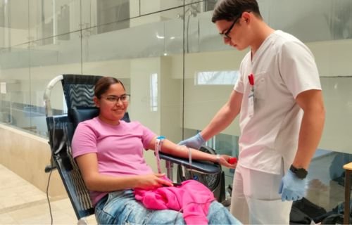 Realiza FEN-UACH campaña de donación de sangre